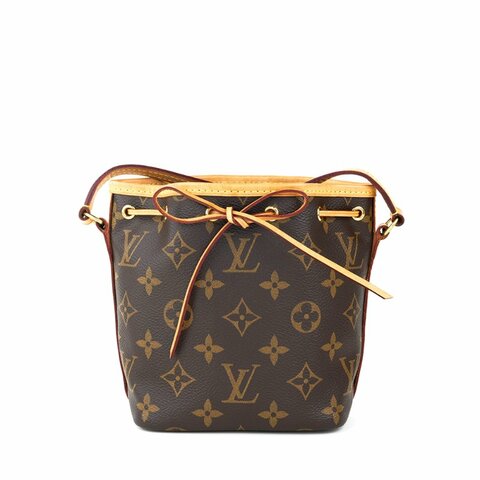 LOUIS VUITTON Nano Noé Monogram 小水桶包｜晶片款迷你老花斜背包｜輕巧百搭水桶包｜ KÉSH 凱仕精品