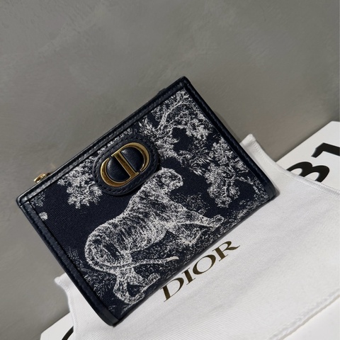 Dior 刺繡動物園 招財錢包🐅