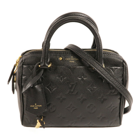 LOUIS VUITTON Monogram Empreinte Speedy Bandouliere 20手挽肩背兩用袋