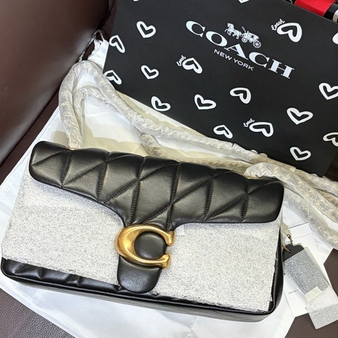 COACH Tabby 26 黑金