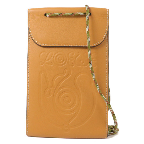 LOEWE 牛皮皮革Neck Pocket Bag肩背袋