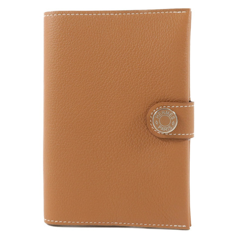 HERMES Evercolor皮革R.M.S Passport Holder護照套Gold