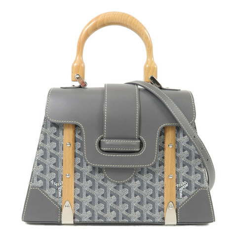 GOYARD 塗層帆布Saigon Structure PM手挽肩背兩用袋