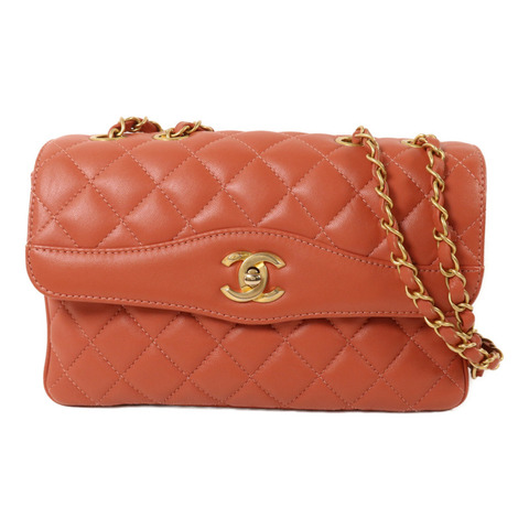 CHANEL 羊皮皮革Chain Shoulder鏈帶肩背袋
