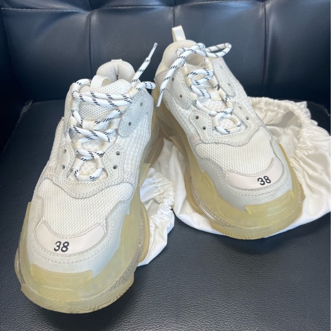 Balenciaga/巴黎世家 老爹鞋果凍鞋38碼