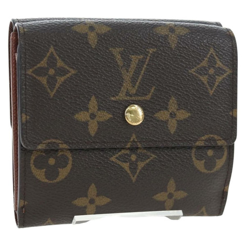 路易威登 Monogram Porte Monnaie Bier Cartes Crdit M61652 LV 正品 am12191V