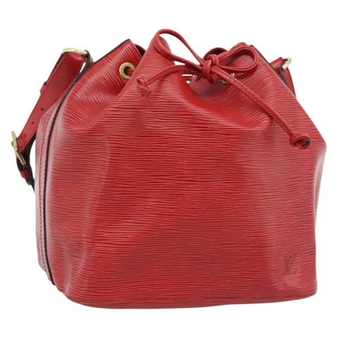 路易威登 Epi Petit Noe 紅色肩背包 M44107 LV 正品 193106V