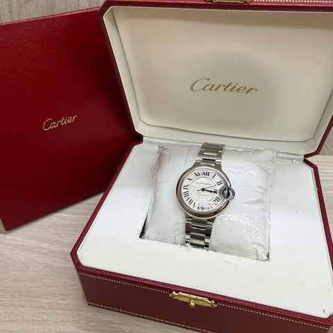 Cartier ballon bleu 白錶盤藍氣球