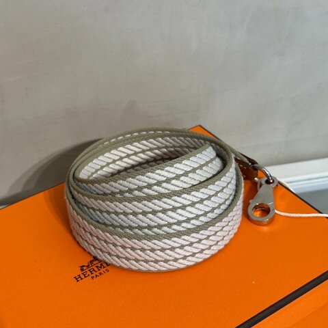 HERMES Sangle Cordage替換背帶 25 - 馬爾法米/奶灰白 K
