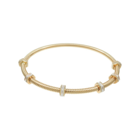 CARTIER 18K玫瑰金Ecrou DE Cartier Bracelet鑽石手鏈