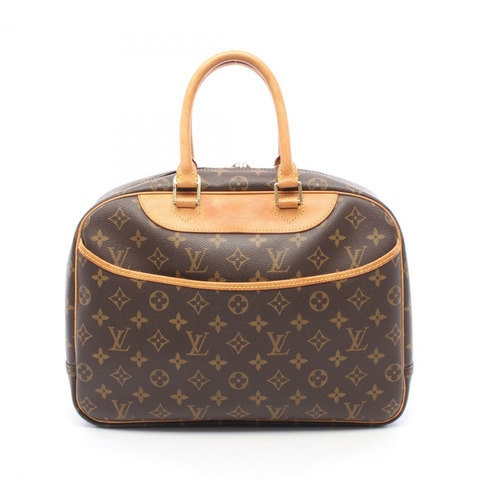 路易威登 Deauville Bowling Vanity 手提包 M47270 Monogram 棕色皮革