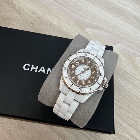 Chanel 白銀雙層數字J12 33MM