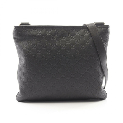 GUCCI Guccisima 肩挎斜背包 201446 棕色皮革 二手 男女通用
