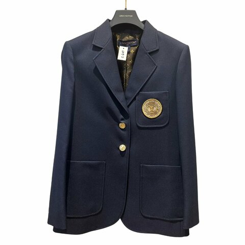 【美收精品】LV 學院風單排扣西裝外套 C-647【隔月月中將轉賣至日本 上架期限30天】