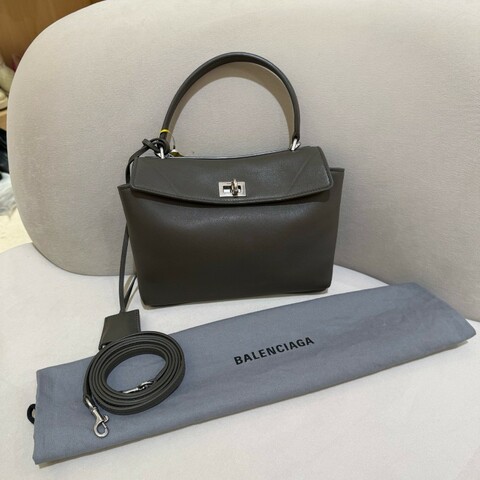 巴黎世家/Balenciaga RODEO 小号灰绿色