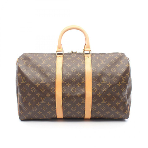 路易威登 Keepall 旅行手提包 M41428 Monogram 皮革棕色二手女款