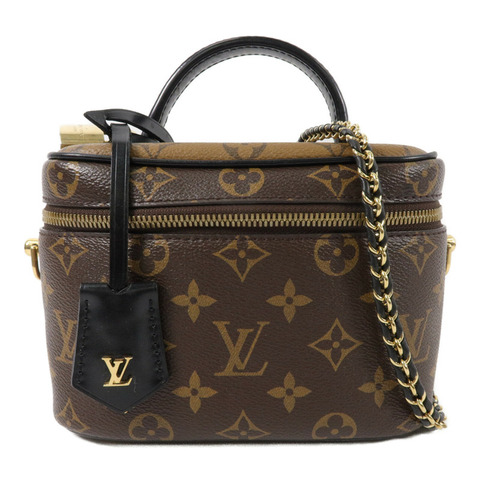 LOUIS VUITTON Monogram Reverse Vanity PM手挽肩背兩用袋