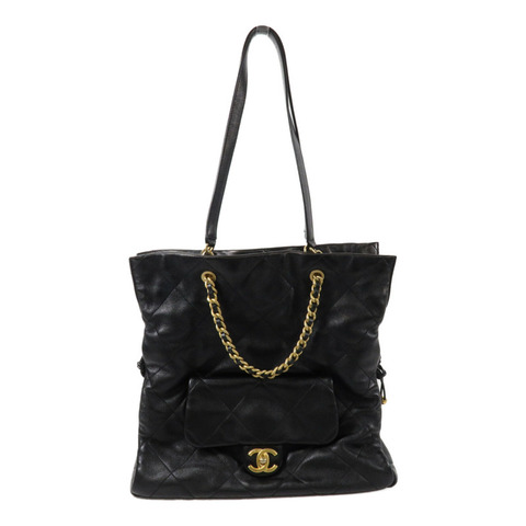 CHANEL 羊皮皮革25C Hobo Bag鏈帶手挽肩背兩用袋