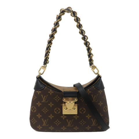 LOUIS VUITTON Monogram Reverse LV Twinny手挽肩背兩用袋