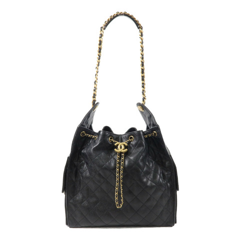 CHANEL 牛皮皮革Chanel 25 Medium鏈帶肩背袋