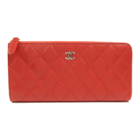CHANEL 牛皮皮革Long Wallet長錢包