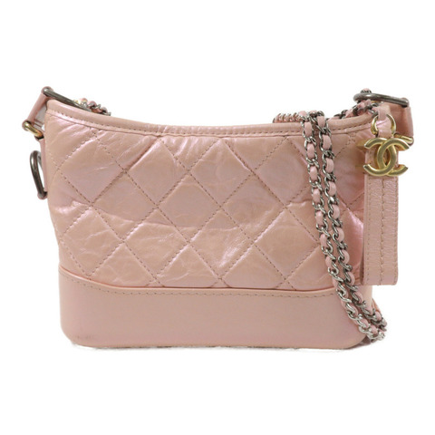 CHANEL 牛皮皮革Gabrielle Small鏈帶肩背袋
