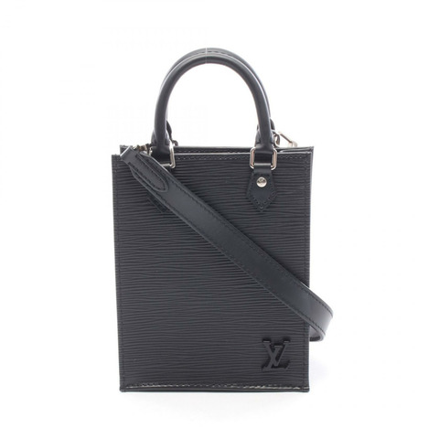 路易威登 Petit Sac Plat 斜背包 M69441 Epi Noir 二手 LV