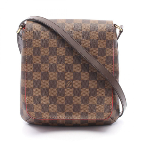 路易威登 Musette Salsa 斜背包 N51300 Damier 帆布棕色 LV