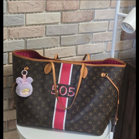 LV Louis Vuitton 路易威登 neverfull GM 托特包 手提包 肩背包 媽媽包 購物袋