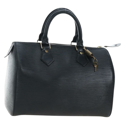 路易威登 Epi Speedy 25 手提包 黑色 M59042 LV 正品 am12144V