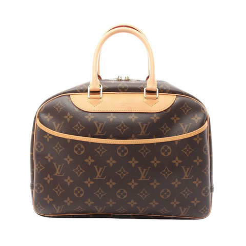 路易威登 Deauville Bowling 化妝包 M47270 Monogram 帆布 棕色 LV