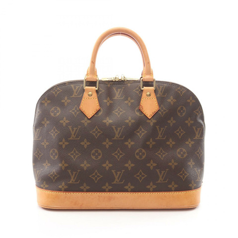 路易威登 Alma PM 手提包 M51130 Monogram 帆布皮革棕色二手女士