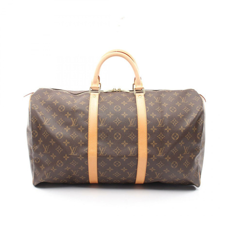 路易威登 Keepall 50 旅行手提包 M41426 Monogram 帆布皮革二手 LV