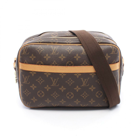 路易威登 Reporter PM 單肩斜背包 M45254 Monogram 帆布 二手 LV