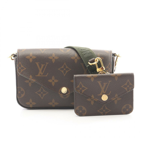 路易威登 Multi Pochette Felicie 單肩斜背包 M80091 Monogram 二手