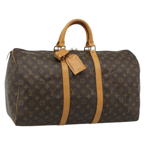路易威登 Monogram Keepall 50 波士頓包 M41426 LV Auth 191742A
