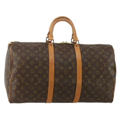 路易威登 Monogram Keepall 50 波士頓包 M41426 LV Auth 193007A