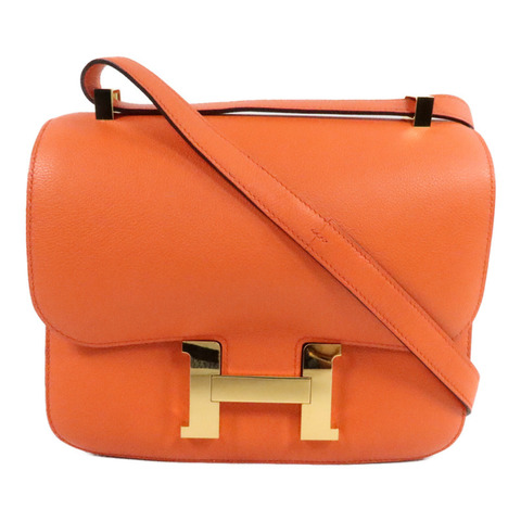 HERMES Evercolor皮革Constance 24肩背袋