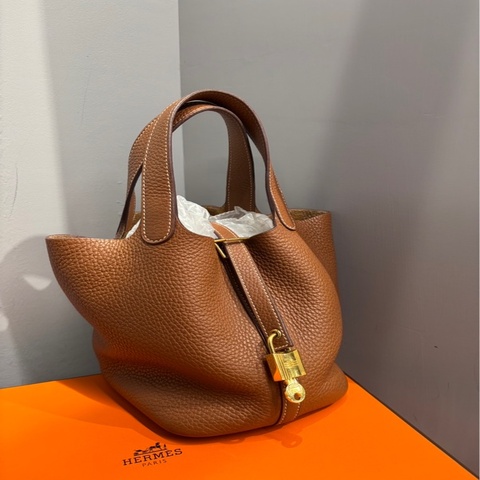 Hermes Picotin Lock 18 Gold TC 金棕金扣 ｜Classic Trend CT精品｜台北東區實體