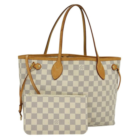 路易威登 Damier Azur Neverfull PM 手提包 N41362 LV 正品 120593