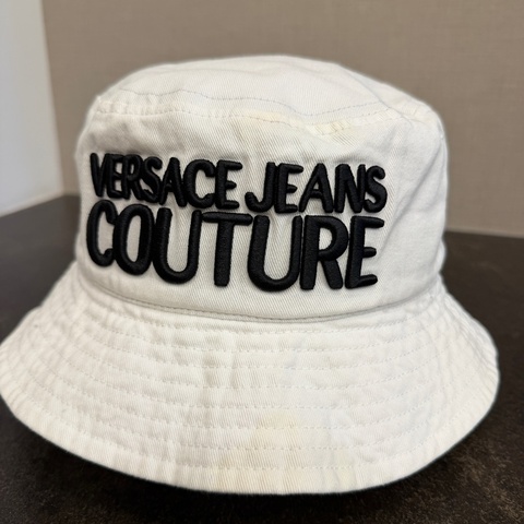 VERSACE JEANS COUTURE 白色漁夫帽