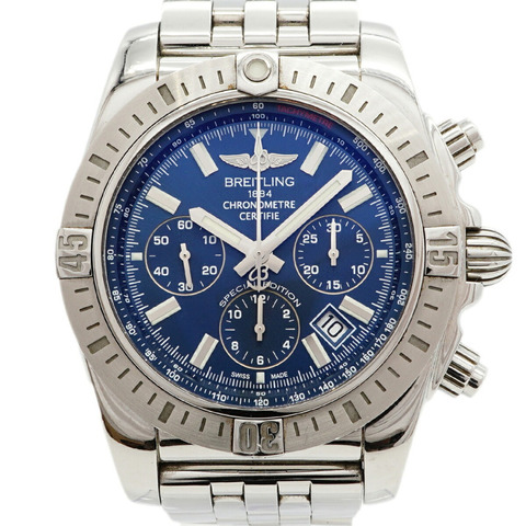 百年靈 Chronomat 44 AB0115 藍色錶盤男錶