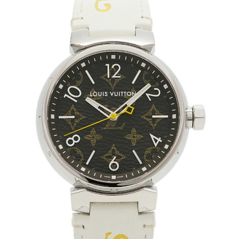 路易威登 Tambour Monogram QA072Z 棕色錶盤男士腕錶