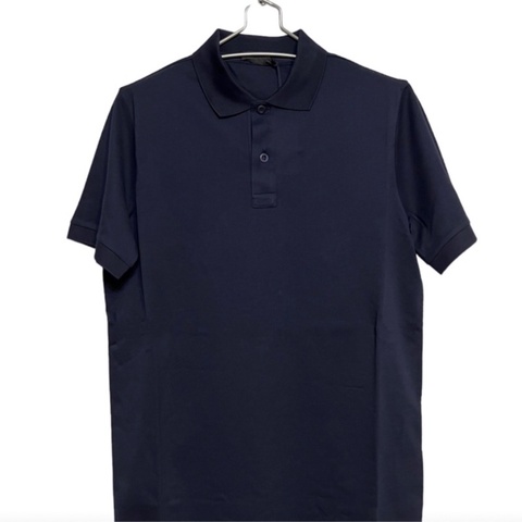 Prada 經典藍  短袖休閒POLO衫