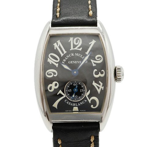 Franck Muller Casablanca 小秒針 1750S6 黑色錶盤女士腕錶