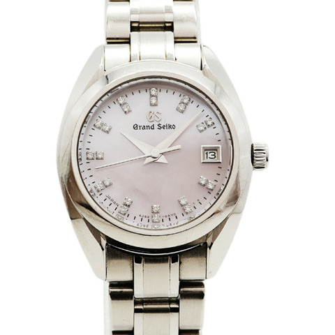 精工 Grand Heritage 系列鑽石腕錶 STGF277 4J52-0AC0 粉紅錶盤女士腕錶