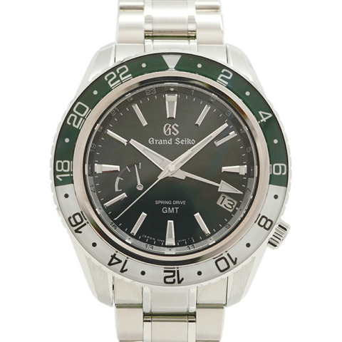 精工 Grand Sport 系列 GMT SBGE295 9R66-0BK0 綠色錶盤男士腕錶