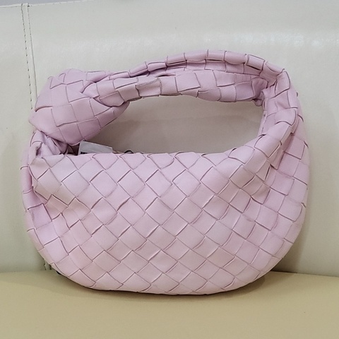 葆蝶家/Bottega Veneta  Mini Jodie 櫻花粉 新款二代