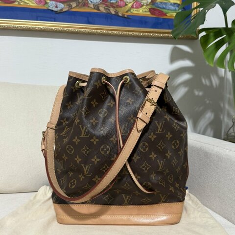 Louis Vuitton Monogram Noé GM M42224 水桶包