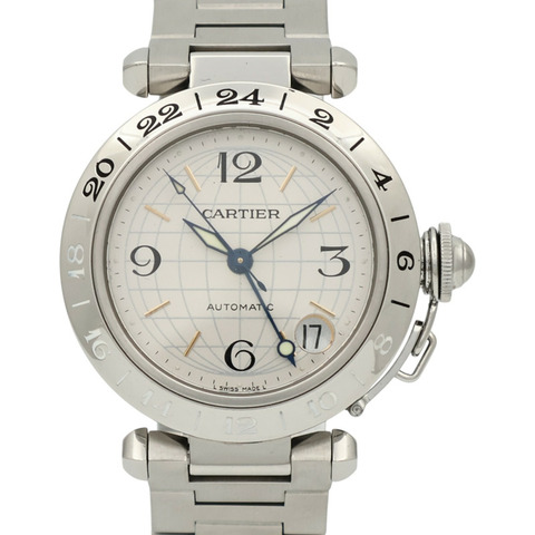 CARTIER Pasha C GMT W31029M7